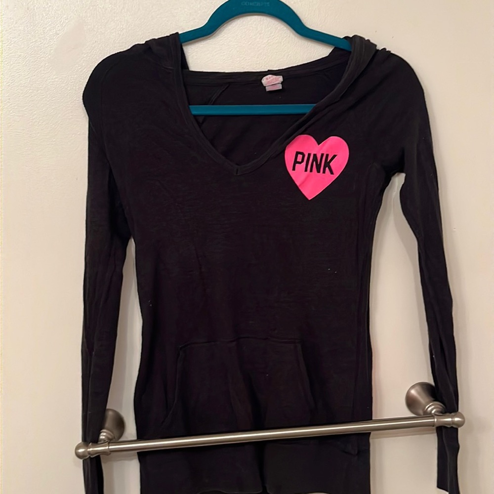 PINK light long sleeve wear hoodie